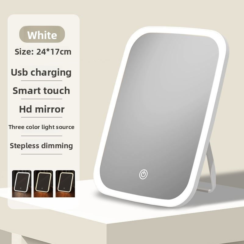compact Makeup Vanity Box With LED Mirror